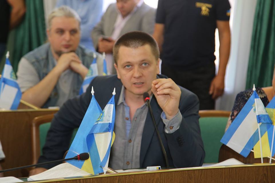 Депутат Херсонської обласної ради від партії УКРОП Олександр Шумей