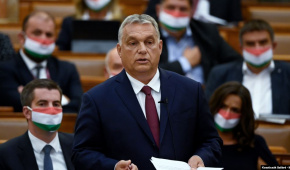 Прем'єр-міністр Угорщини Віктор Орбан, фото - rferl.org