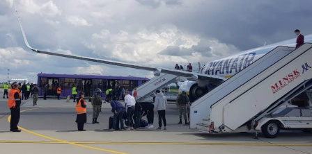 В Офісі президента назвали вимушену посадку літака в Мінську виявом міжнародного тероризму Фото – TUT.BY