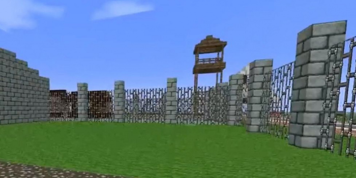 Створений користувачами нацистський концтабір в грі Minecraft, фото - ВВС