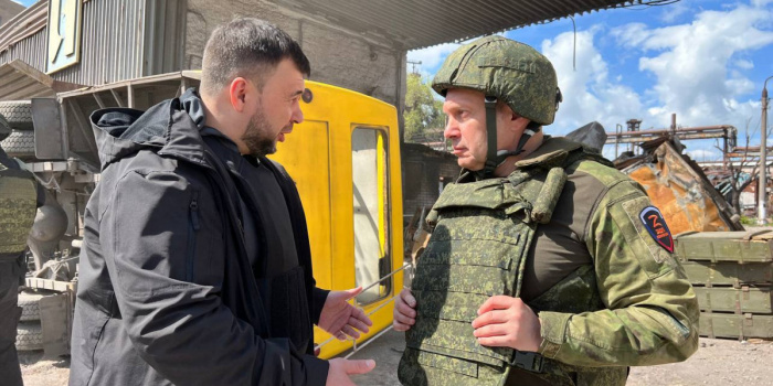 Photo credit: paratrooper leader Denis Pushilin's Telegram channel