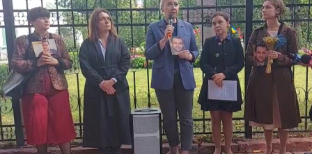 Journalists Remembrance Day event, September 16, 2022. Photo: screenshot from the video stream