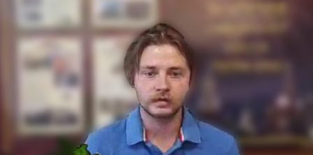 Олександр Тюренко, скриншот ІМІ з відео пропагандистського телеграм-каналу