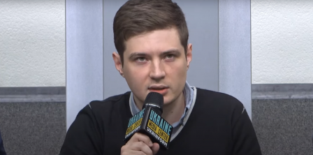 Volodymyr Zelenchuk. A screenshot from the livestream by the Ukraine-Ukrinform Media Center