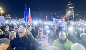 Словаччина, вшанування пам'яті вбитого журнлаіста Яна Куцяка/Фото - Teraz