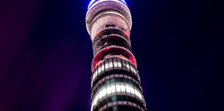 Телевежа BT Tower/Фото - newsroom.bt.com