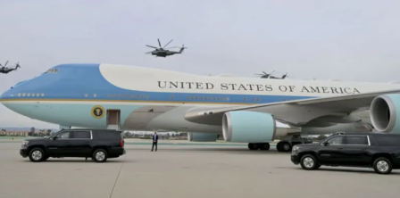 Літак Байдена Air Force One. Фото – Getty Images 