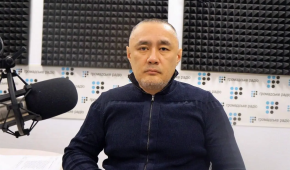 Qazaq opposition journalist Aydos Sadykov. Photo by Hromadske Radio