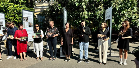 Memorial event dedicated to journalist Heorhiy Gongadze in Kyiv, September 16, 2024. Photo by Suspilne/Anastasia Karnaukh